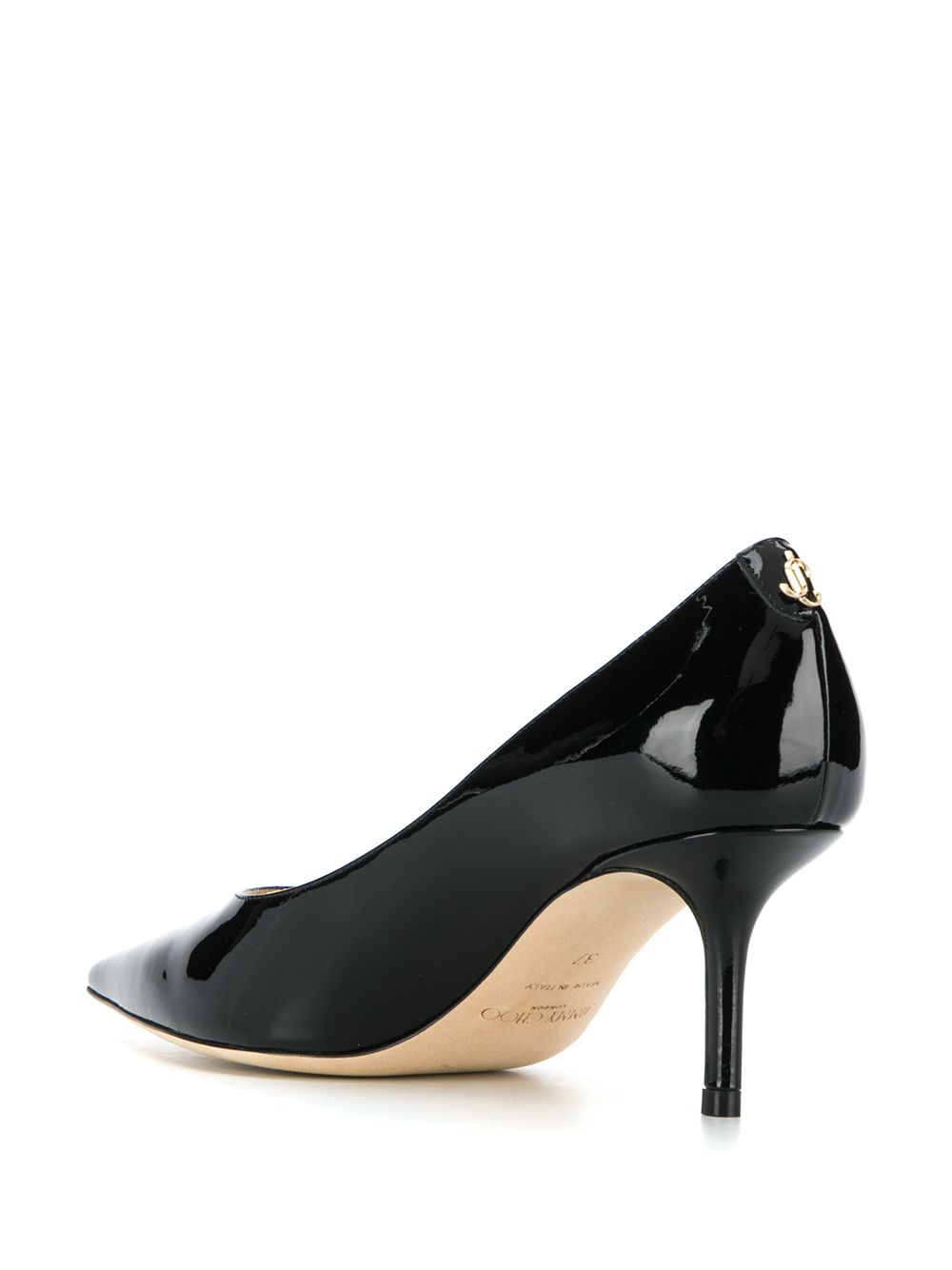 Jimmy Choo Love 65 Patent Leather Pumps Black
