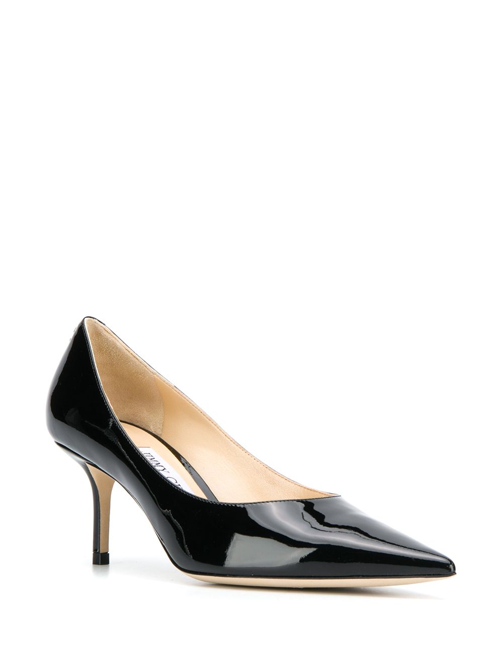 Jimmy Choo Love 65 Patent Leather Pumps Black