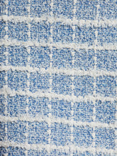 Versace Tweed Medusa Mini Skirt Blue