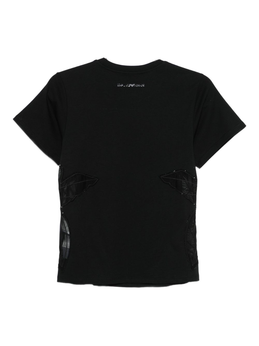 Emporio Armani Cotton Logo T-Shirt Black