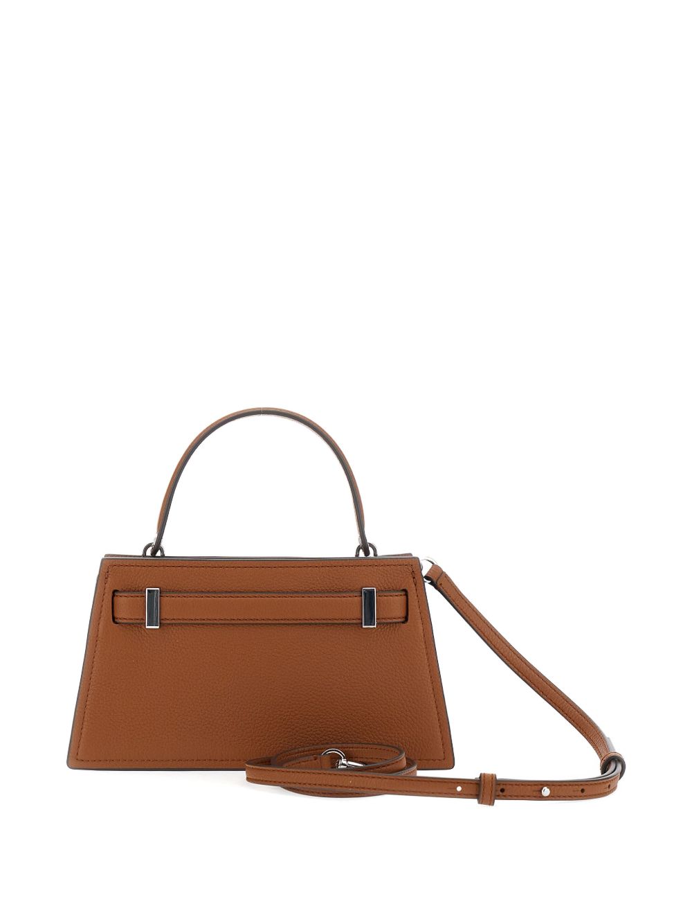 Tory Burch Lee Radziwill Small Leather Handbag Leather Brown