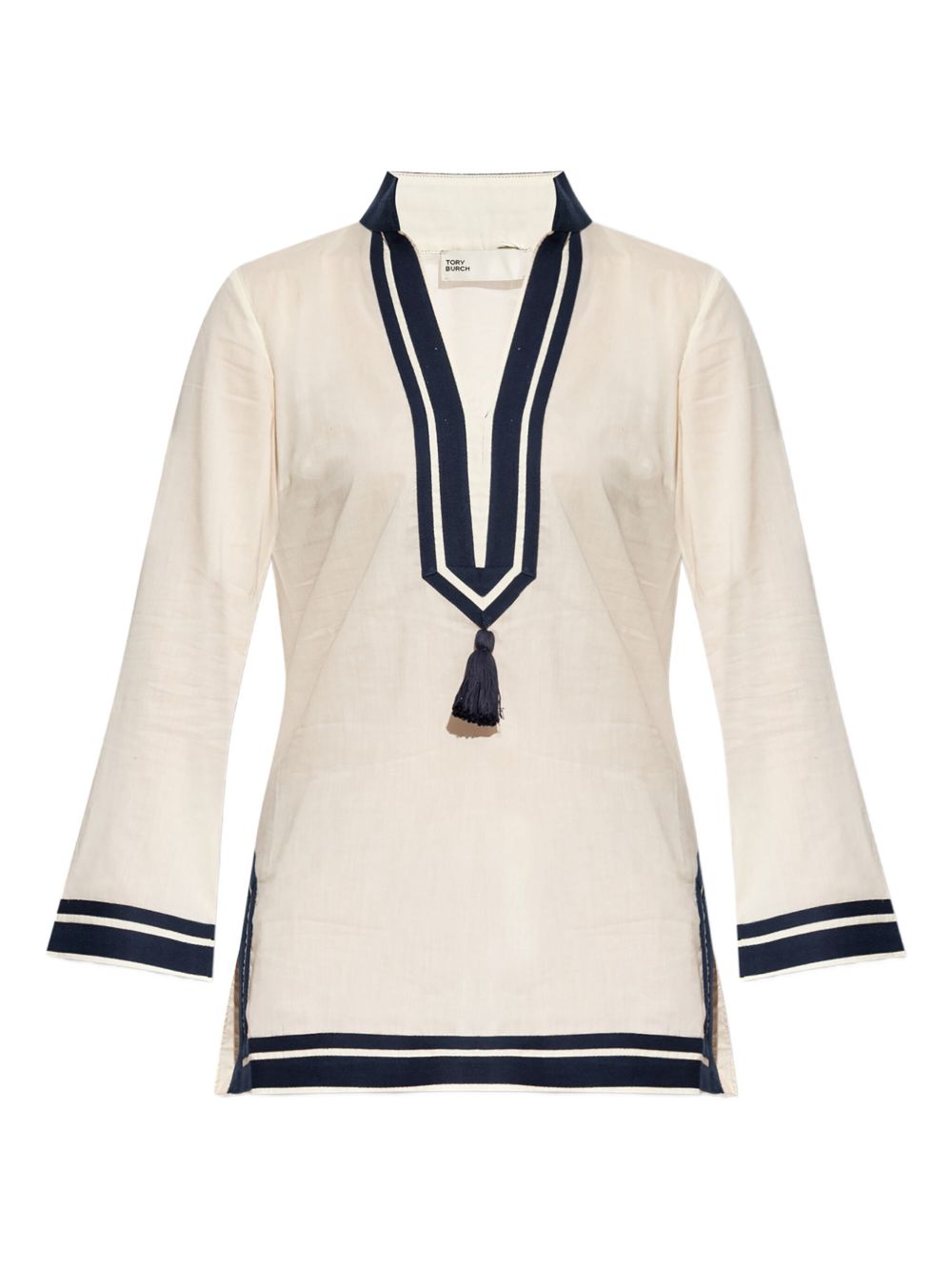 Tory Burch Cotton Tunic Dress Beige
