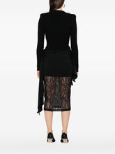 Balmain Shoulder buttons V-necked Cardigan Black