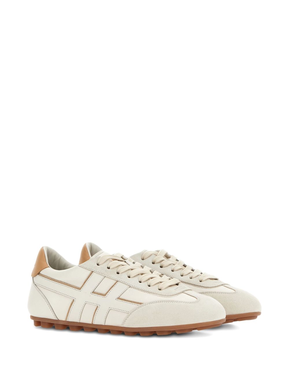 Hogan Pre Olympia Leather Sneakers Ivory