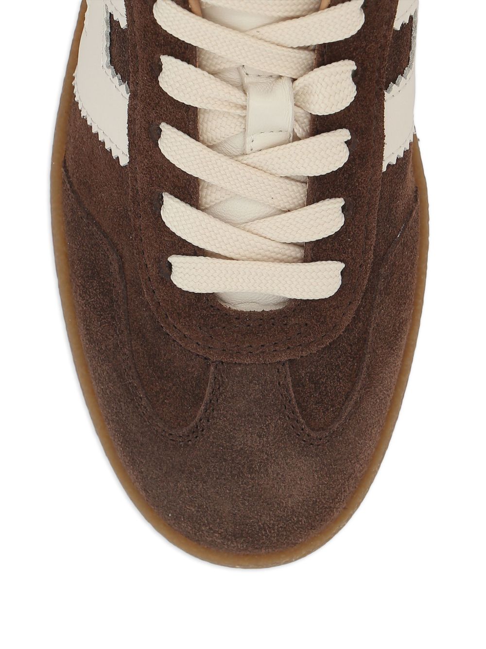 Hogan Pre Suede Platform Lace-Up Sneakers Brown brown