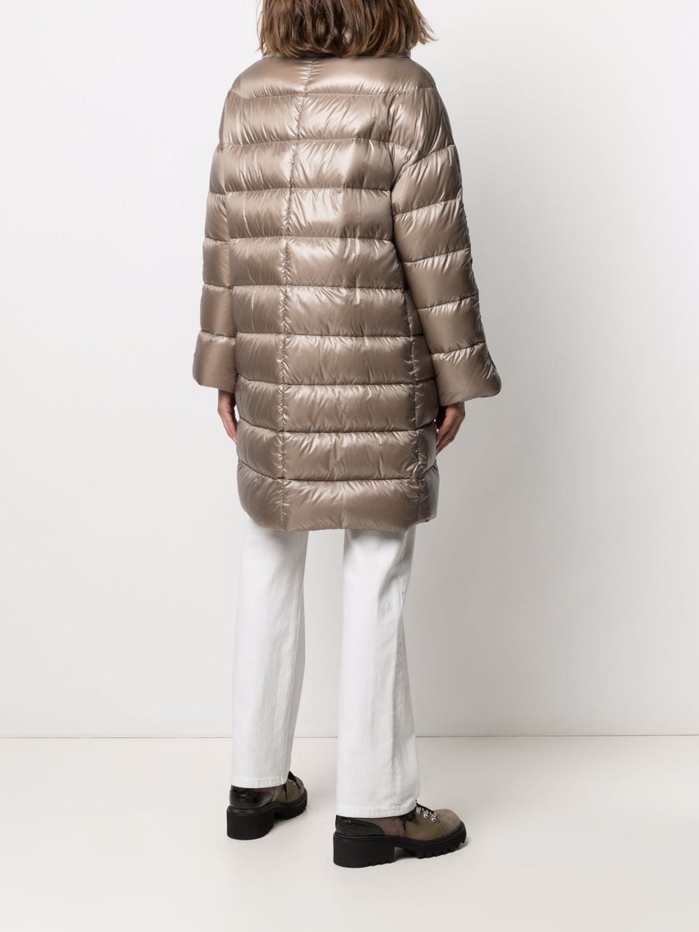 Herno Matilde Midi Down Jacket Dove Grey Dove Grey