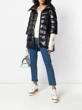 Herno Cleofe Quilted Midi Down Jacket Black black