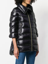 Herno Cleofe Quilted Midi Down Jacket Black black