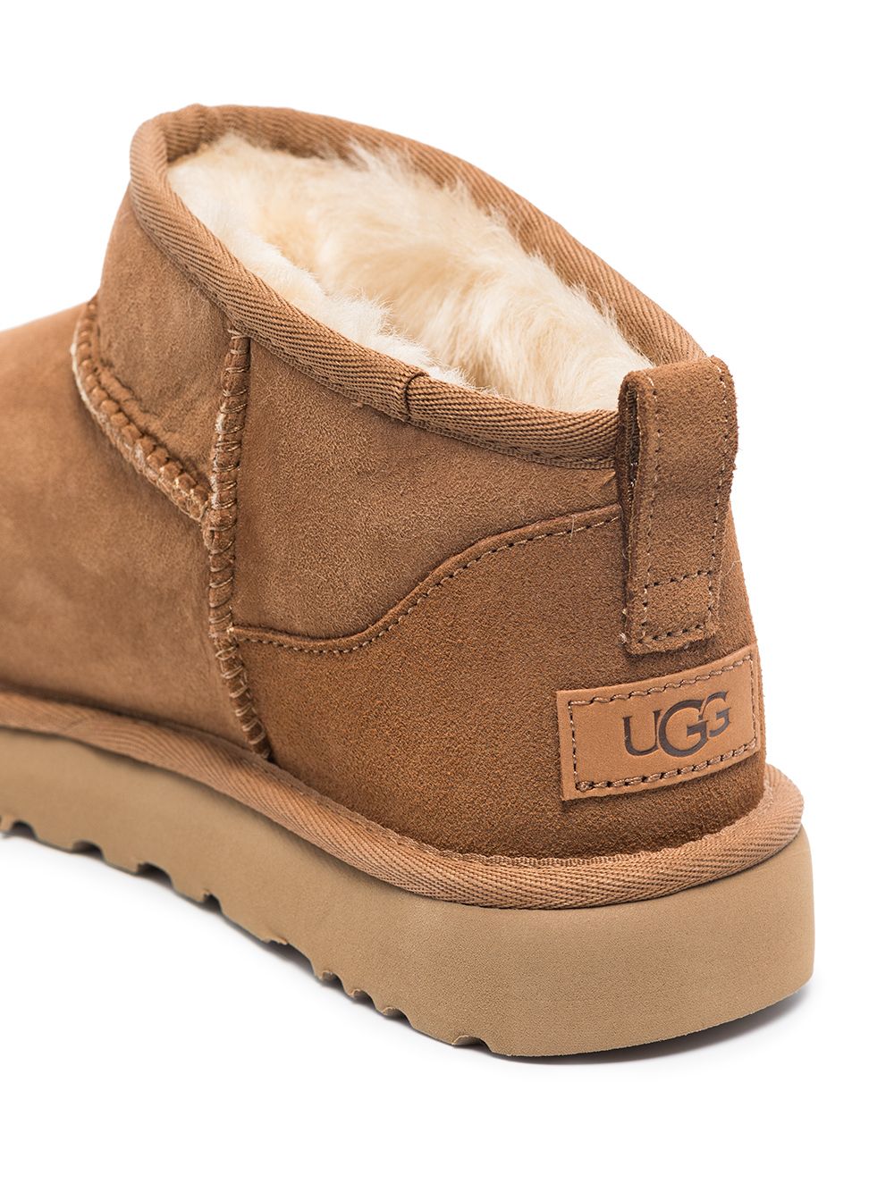 Ugg Australia Classic Ultra Mini Shearling Boots Beige beige