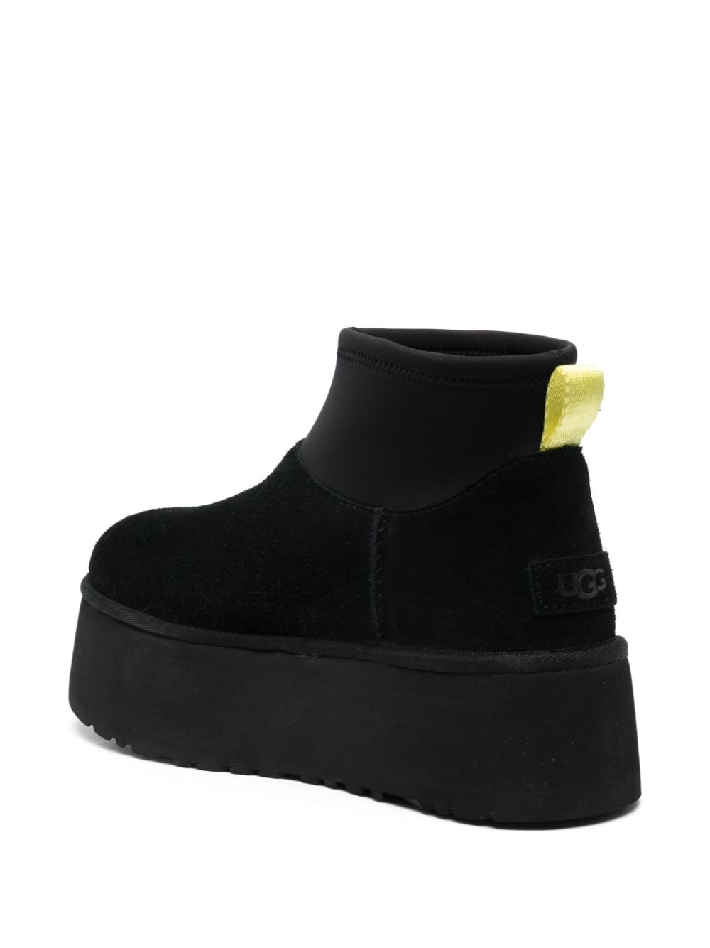Ugg Australia Classic Mini Dipper Suede Ankle Boots Black