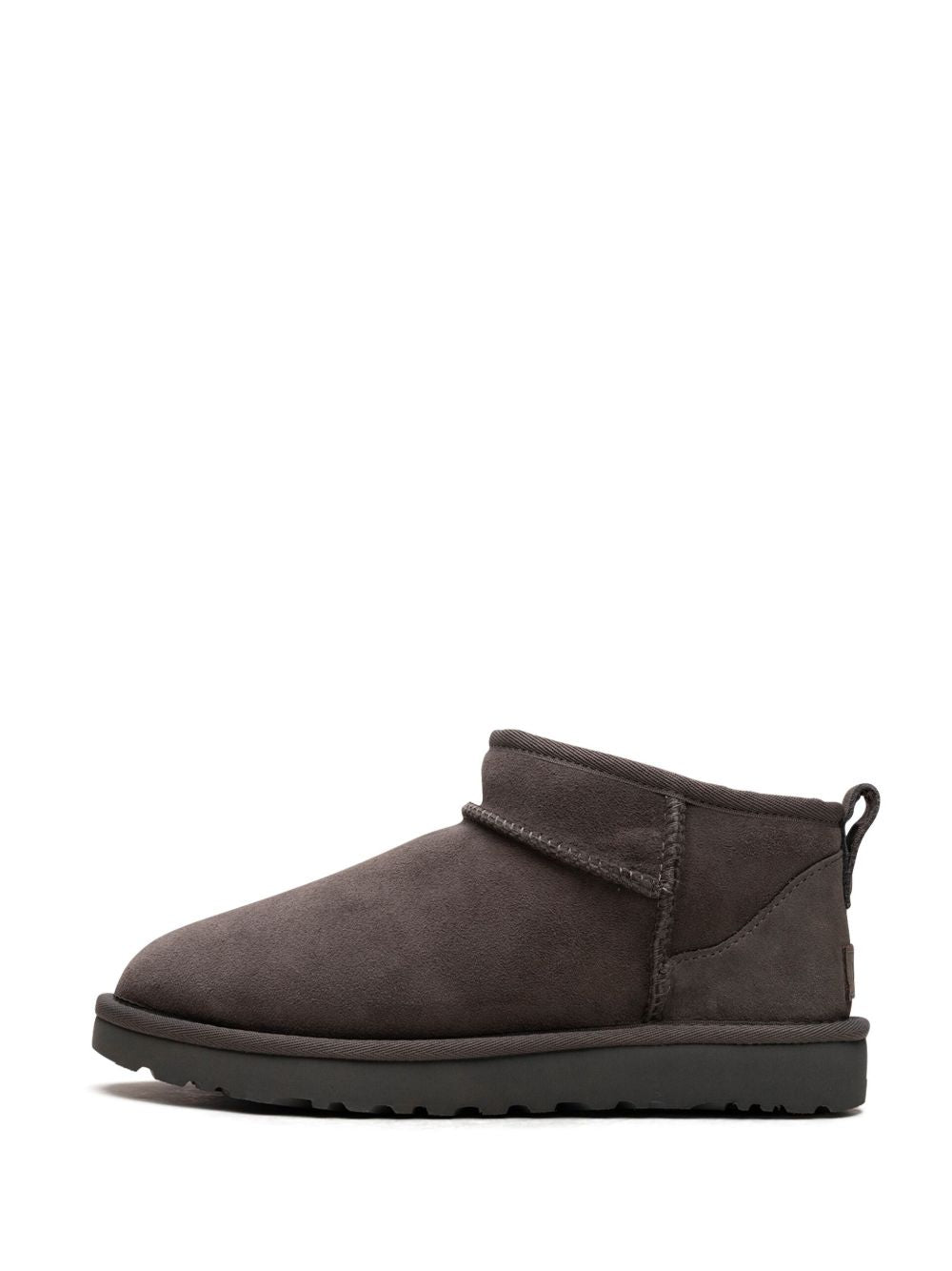 UGG Australia Classic Ultra Mini Silk-Nylon Boots Grey