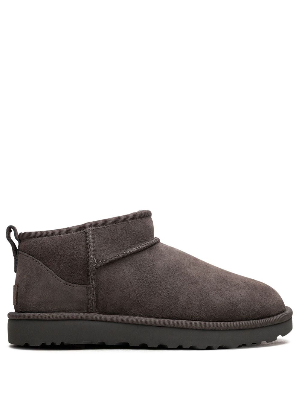 UGG Australia Classic Ultra Mini Silk-Nylon Boots Grey