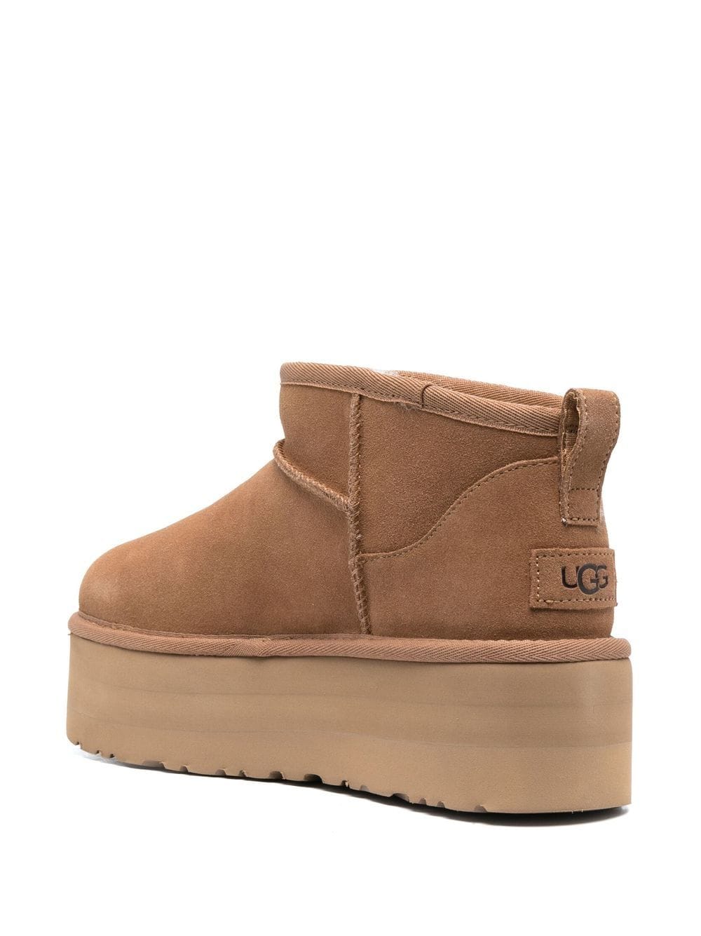 Ugg Australia Classic Ultra Mini Platform Boots Beige