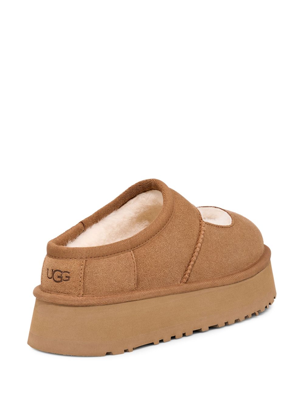 UGG Australia Bea Mary Jane Suede Ballet Flat Shoes Beige beige