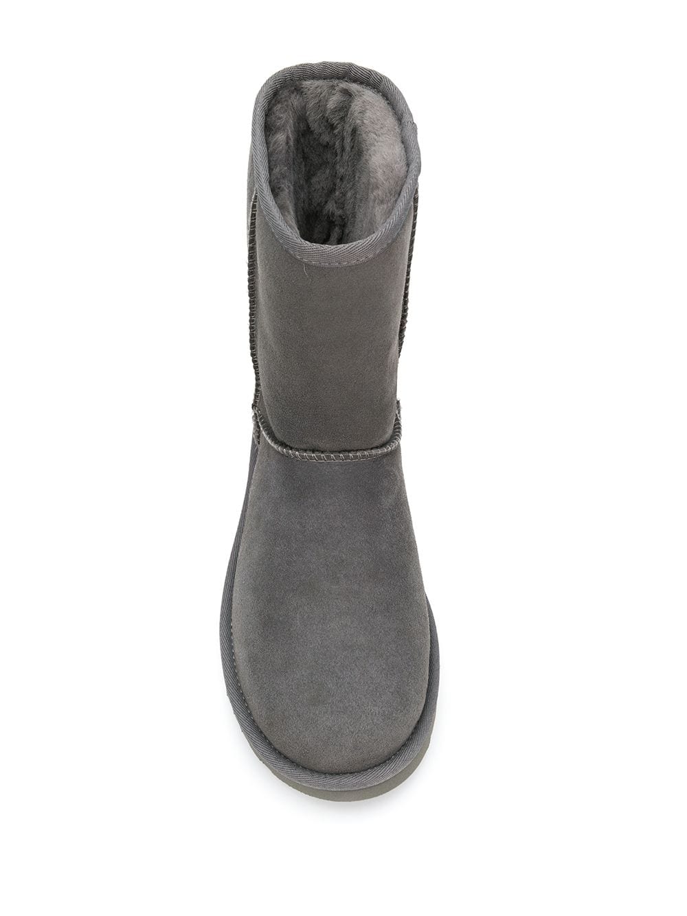 Ugg Australia Classic Short II Silk & Nylon Grey Boots Grey