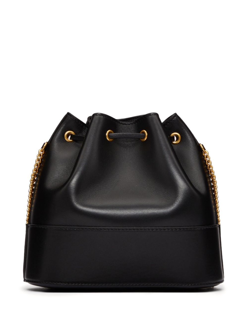Valentino Garavani VLogo Signature Silk & Nylon Mini Clutch Bag Black