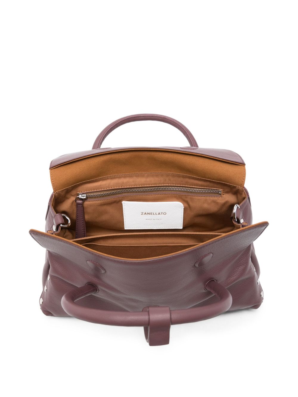 Zanellato Small Dotta Centauro Tote Bag Red