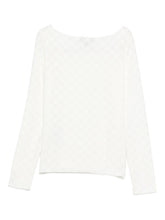 Emporio Armani Silk-Blend Boat-Neck Sweater White White