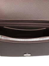 Emporio Armani Deer Print Mini Crossbody Bag Dove Grey