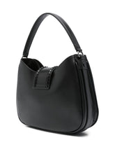 Emporio Armani Braided Leather Tote Bag Black
