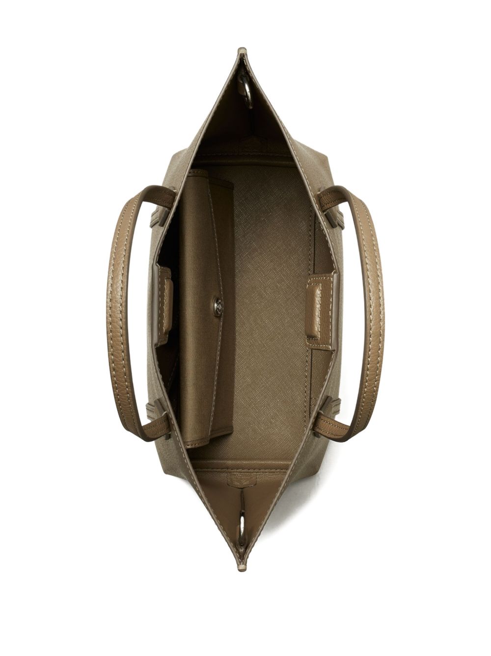 Tory Burch Perry Small Leather Tote Bag Light Brown