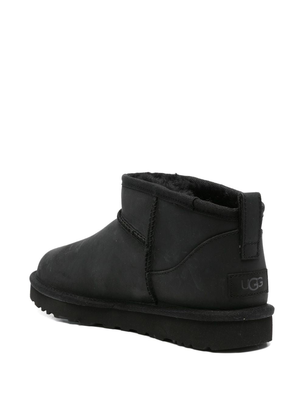 Ugg Australia Classic Micro Leather Boots Black