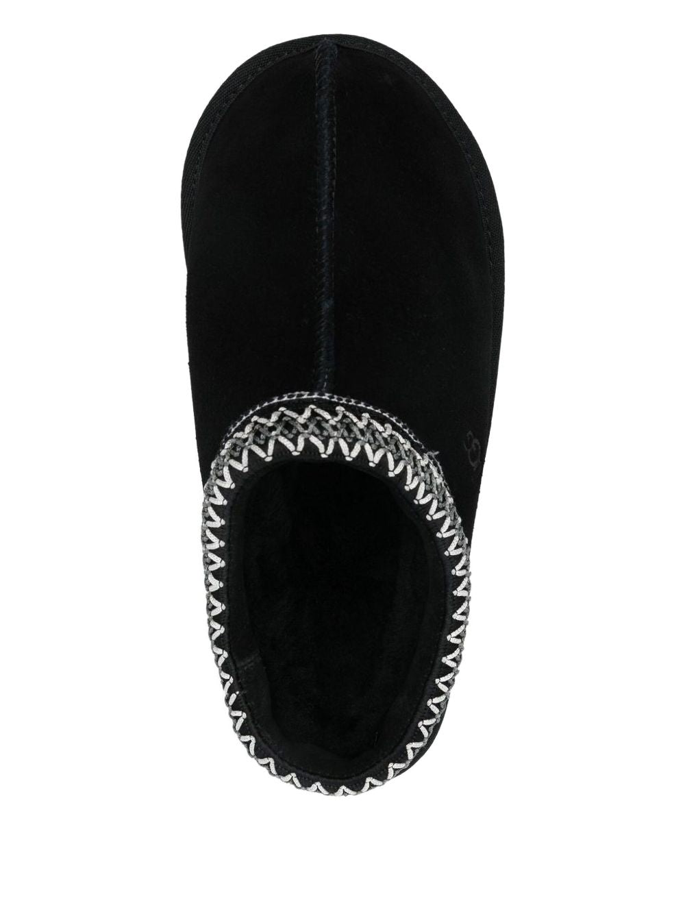 Ugg Australia Tasman II Black Suede Slip-On Sandals Black