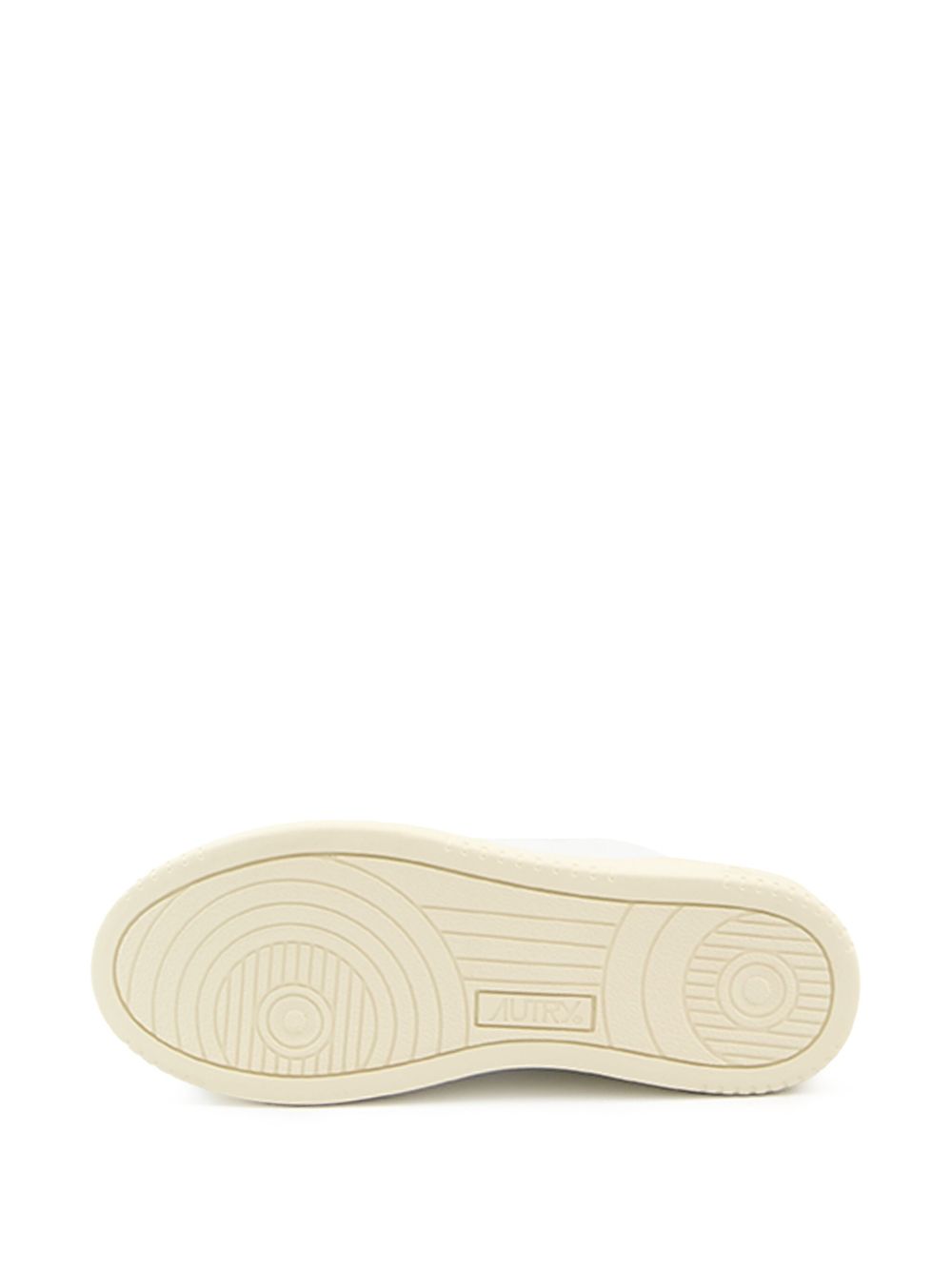 Autry Medialist Low Light Grey Leather & Suede Sneakers Light Grey