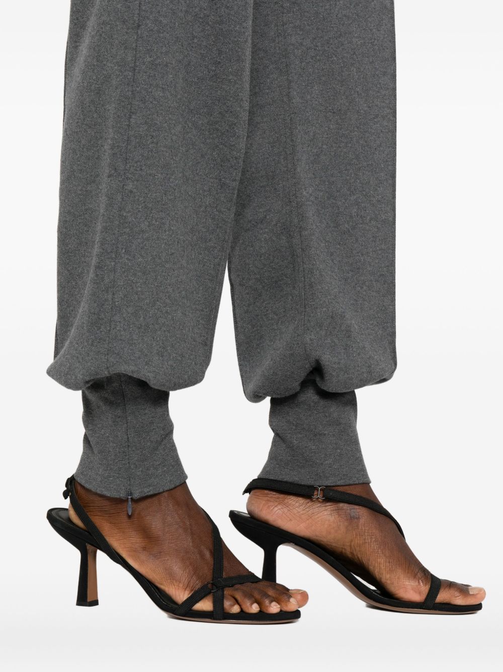 Tom Ford Silk-Blend Grey Sweatpants Grey