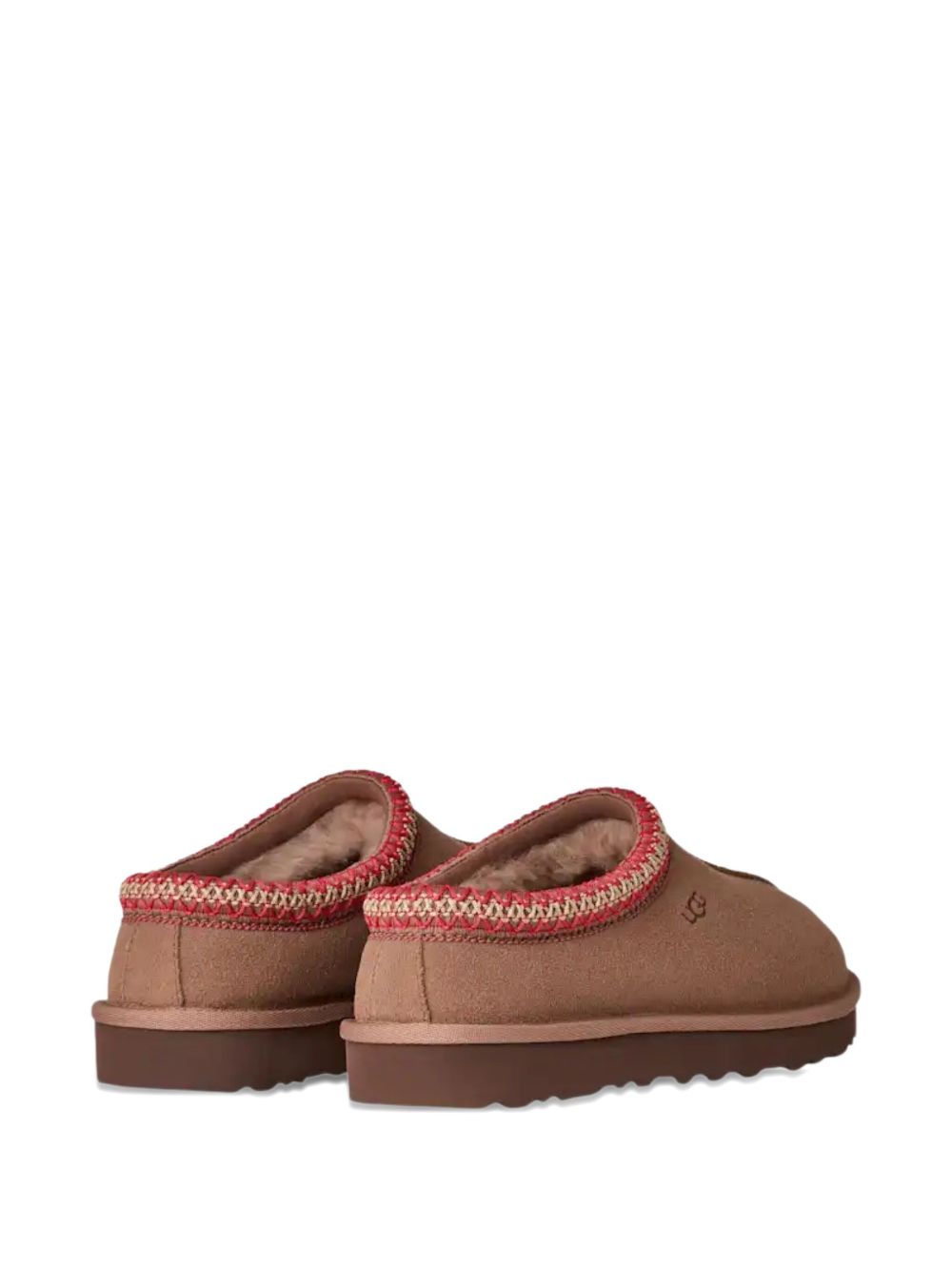 Ugg Australia Tasman II Braided Sheepskin Closed Toe Sandals Brown