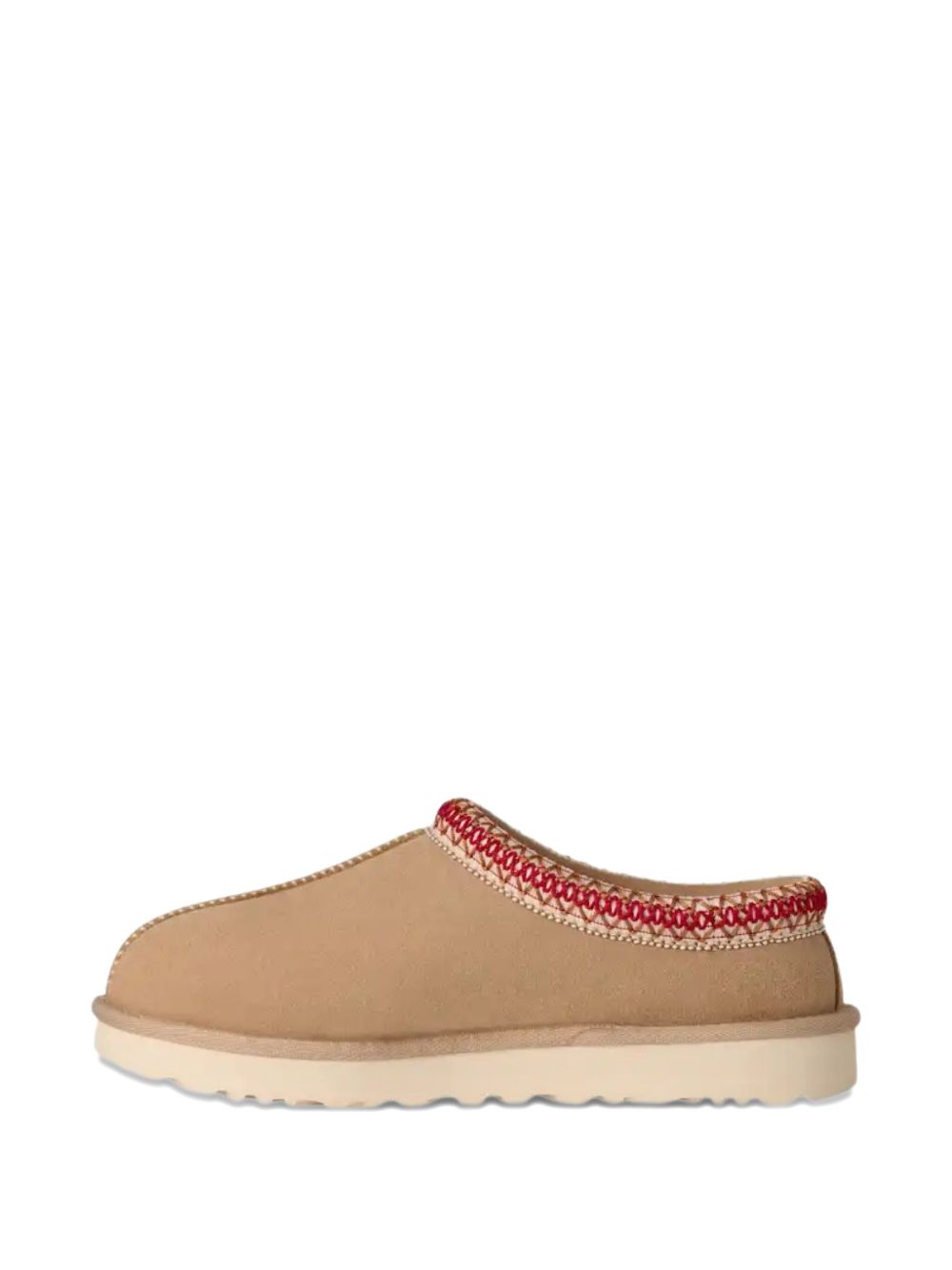 Ugg Australia Tasman II Sheepskin-Trimmed Closed Toe Sandals Beige