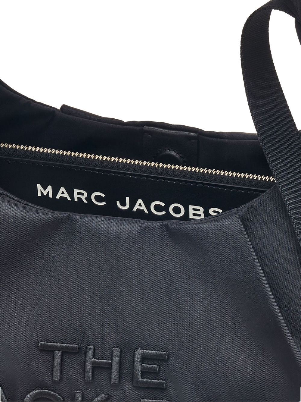 Marc Jacobs The Bow Nylon Sack Bag Black