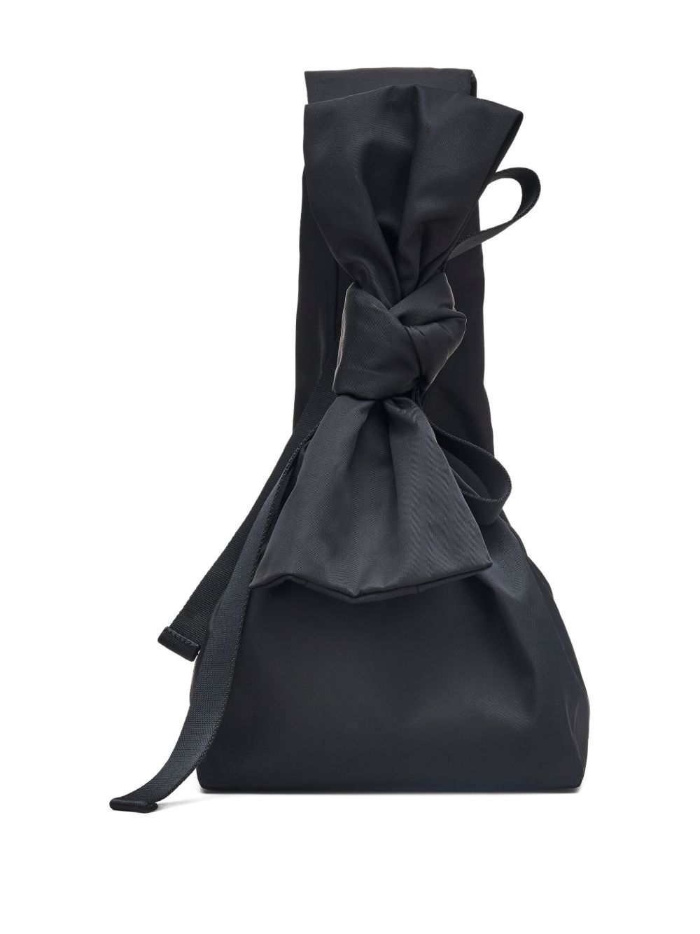 Marc Jacobs The Bow Nylon Sack Bag Black