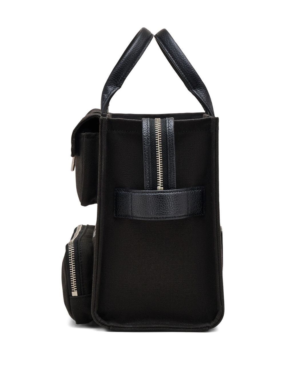 Marc Jacobs The Cargo Medium Black Cotton Tote Bag Black