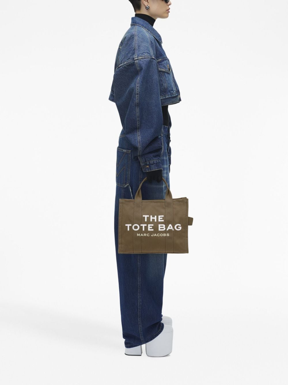 Marc Jacobs The Canvas Medium Tote Bag in Green