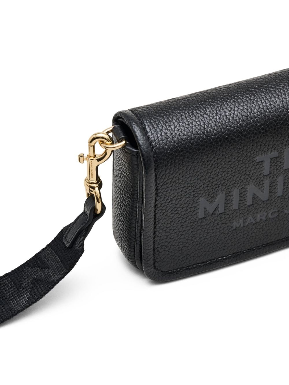 Marc Jacobs The Leather Mini Crossbody Bag Black