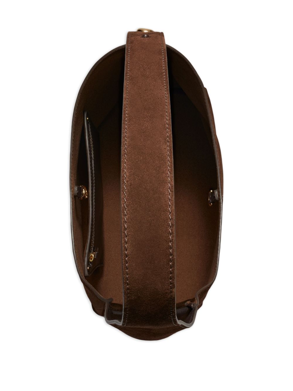 Tory Burch Romy Suede Hobo Bag Brown