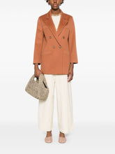 Forte Forte High-Waisted Cropped Trousers in Light Beige Beige