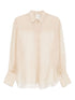 Forte Forte Organza Classic Straight Shirt Beige