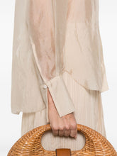 Forte Forte Organza Classic Straight Shirt Beige