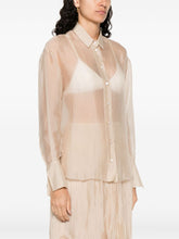 Forte Forte Organza Classic Straight Shirt Beige