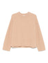 Forte Forte Almond Beige Wool Crewneck Sweater Beige