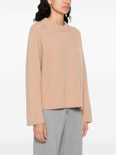 Forte Forte Almond Beige Wool Crewneck Sweater Beige