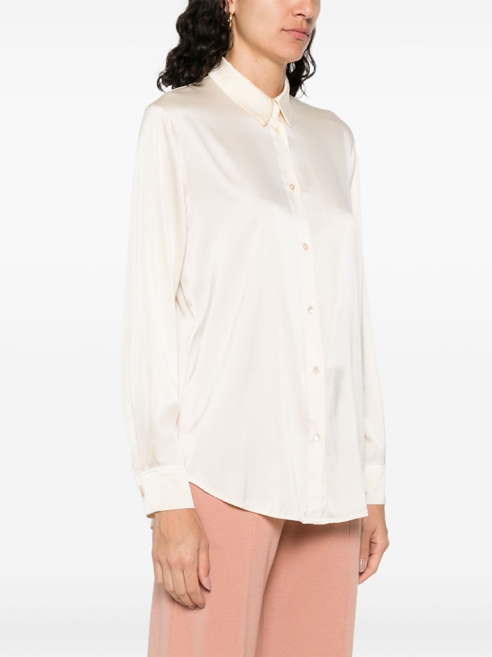 Forte Forte Silk Shirts Light Beige