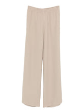 Fabiana Filippi Wide-Leg Silk Blend Trousers Beige