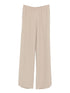 Fabiana Filippi Wide-Leg Silk Blend Trousers Beige
