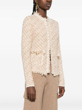 Fabiana Filippi Silk-Blend Wool Jacket in Beige Beige