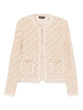 Fabiana Filippi Silk-Blend Wool Jacket in Beige Beige