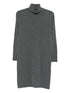 Fabiana Filippi Short Wool and Silk-Blend Dress Grey grey