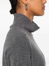 Fabiana Filippi Short Wool and Silk-Blend Dress Grey grey